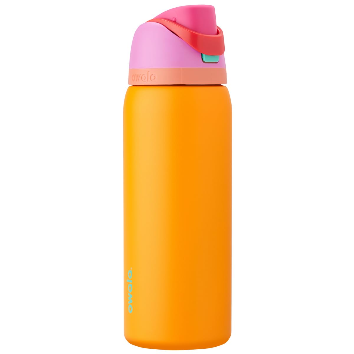 FreeSip Insulated Stainless Steel Water Bottle with Straw for Sports and Travel, BPA-Free, 24-oz, Shy Marshmallow