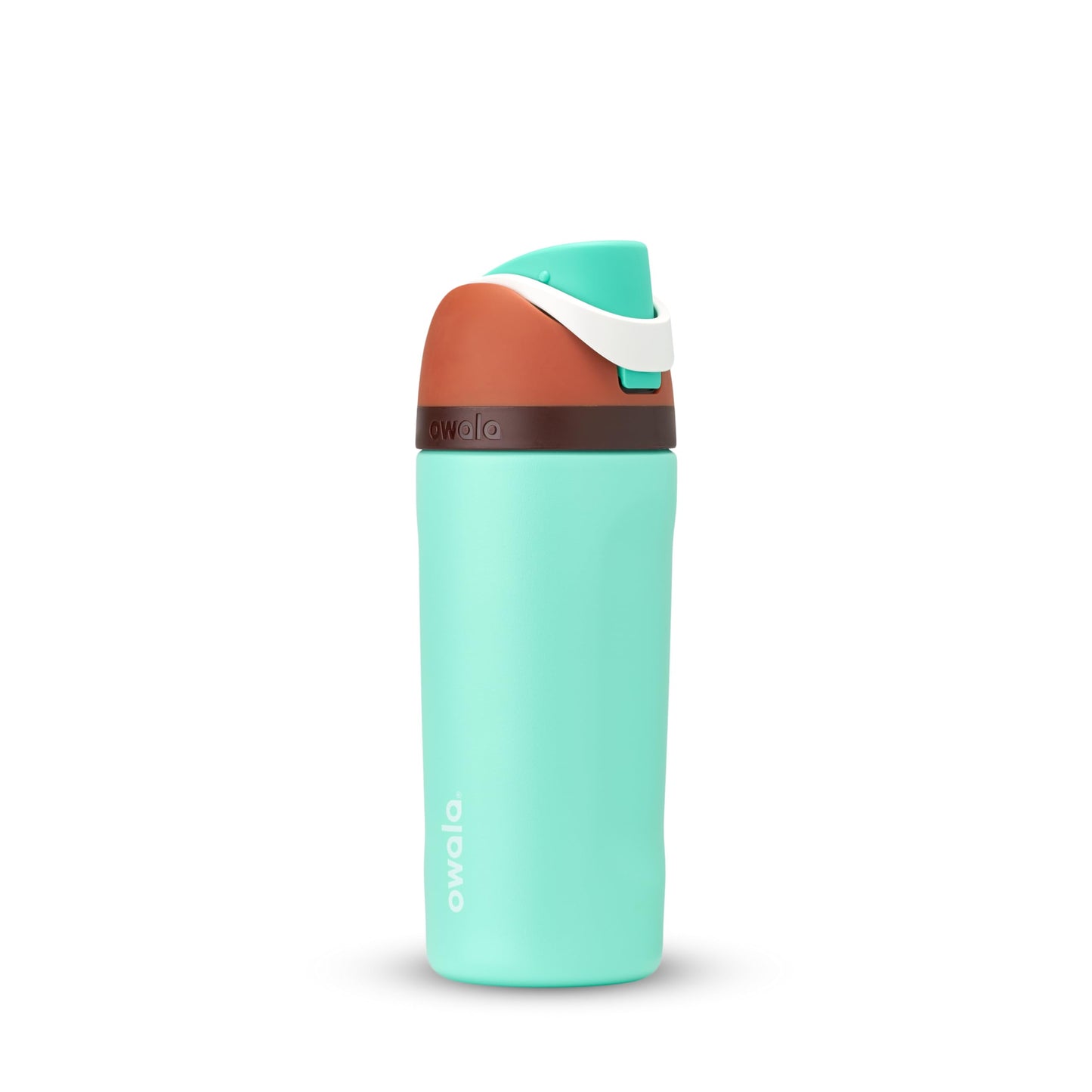 FreeSip Insulated Stainless Steel Water Bottle with Straw for Sports and Travel, BPA-Free, 24-oz, Shy Marshmallow
