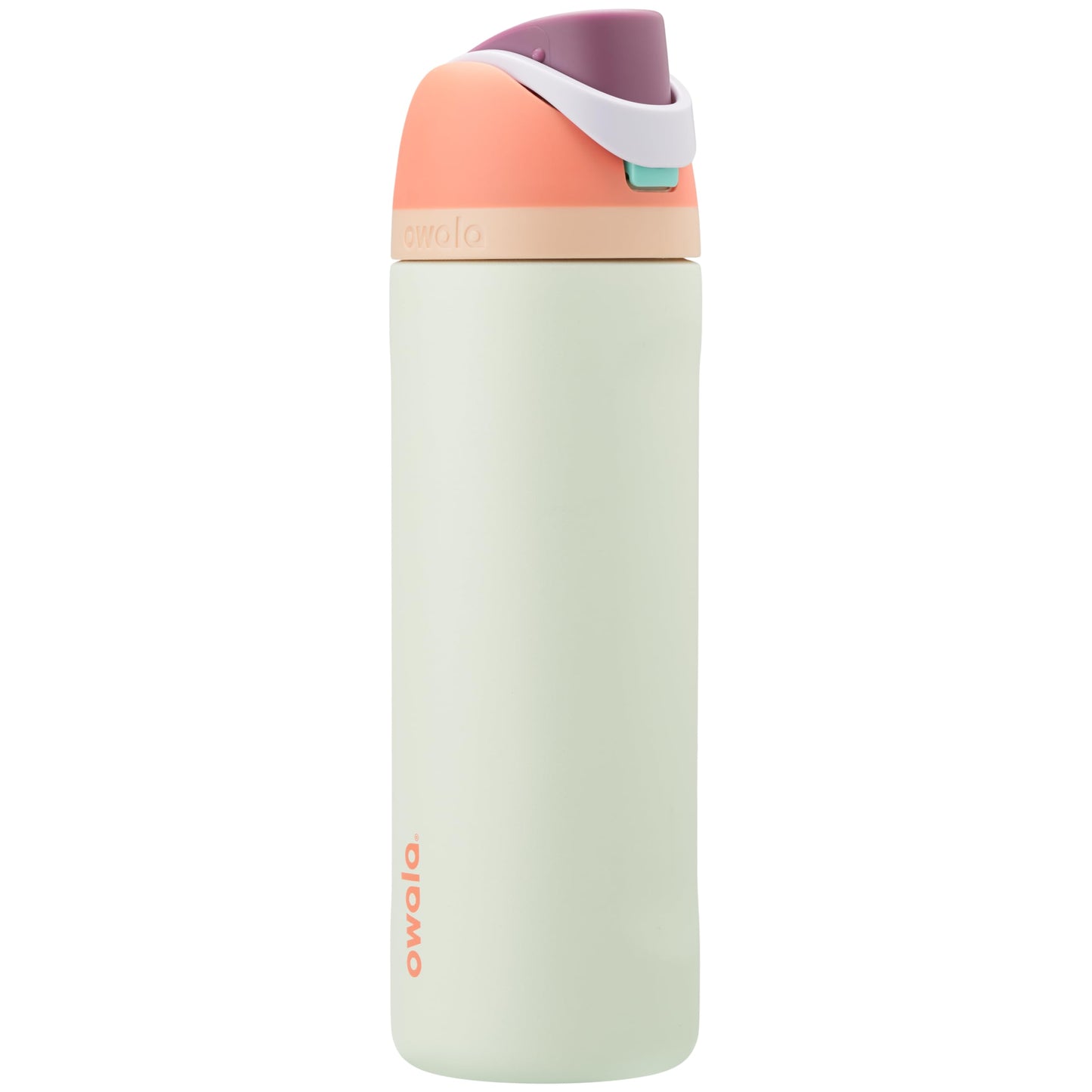 FreeSip Insulated Stainless Steel Water Bottle with Straw for Sports and Travel, BPA-Free, 24-oz, Shy Marshmallow