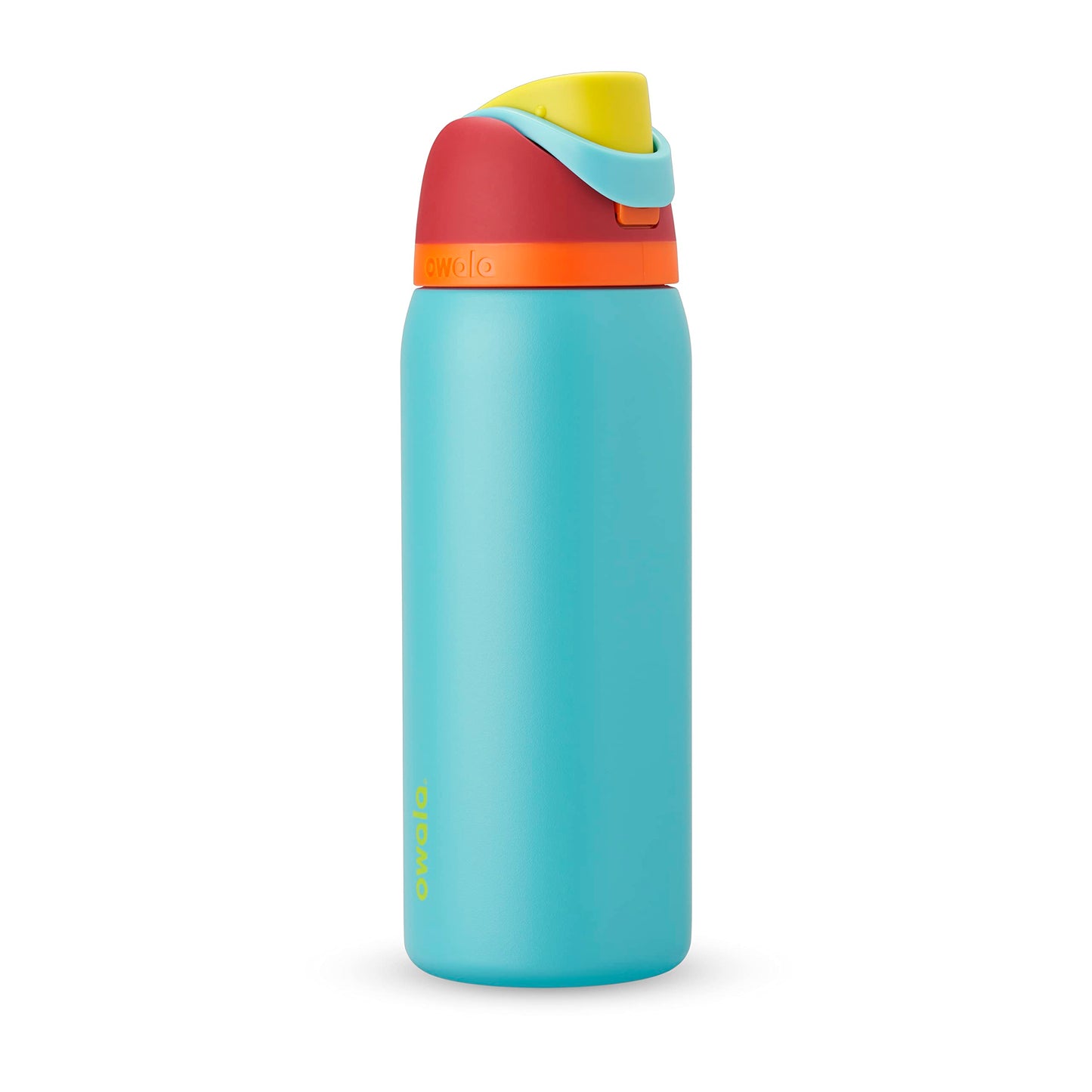 FreeSip Insulated Stainless Steel Water Bottle with Straw for Sports and Travel, BPA-Free, 24-oz, Shy Marshmallow
