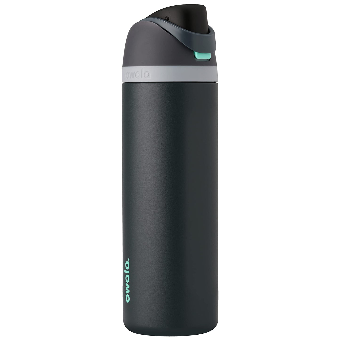 FreeSip Insulated Stainless Steel Water Bottle with Straw for Sports and Travel, BPA-Free, 24-oz, Shy Marshmallow