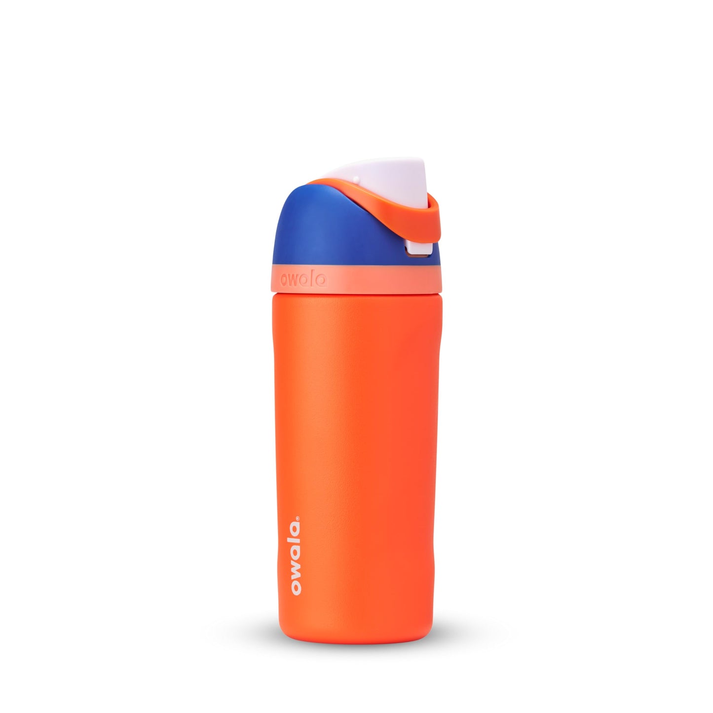 FreeSip Insulated Stainless Steel Water Bottle with Straw for Sports and Travel, BPA-Free, 24-oz, Shy Marshmallow