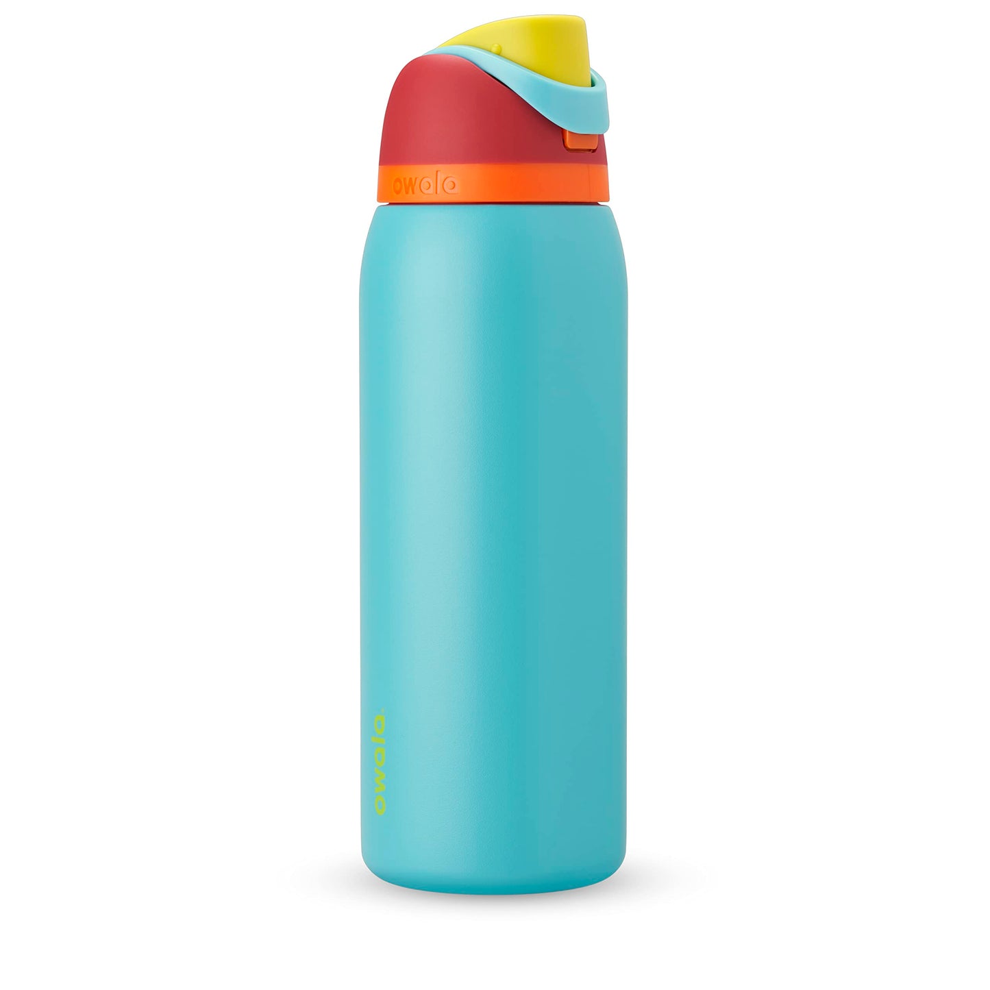 FreeSip Insulated Stainless Steel Water Bottle with Straw for Sports and Travel, BPA-Free, 24-oz, Shy Marshmallow