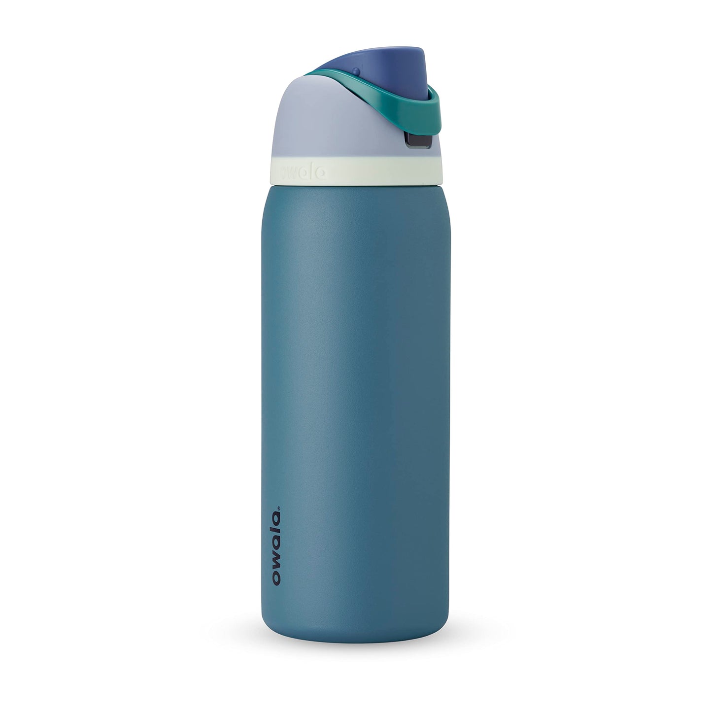FreeSip Insulated Stainless Steel Water Bottle with Straw for Sports and Travel, BPA-Free, 24-oz, Shy Marshmallow