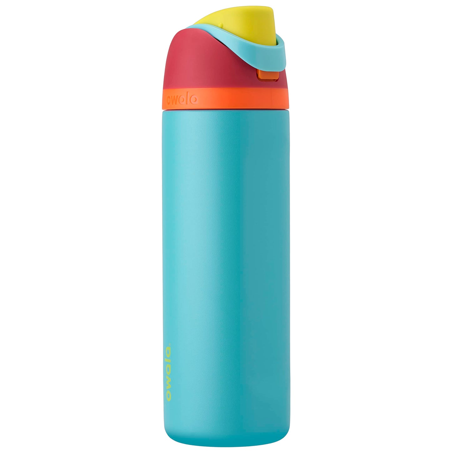 FreeSip Insulated Stainless Steel Water Bottle with Straw for Sports and Travel, BPA-Free, 24-oz, Shy Marshmallow