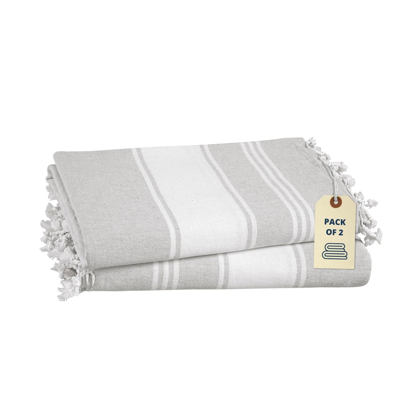 Lane Linen Beach Towels 6 Pack, Oversized Beach Towel, Pre-Washed Large Beach Towel, Stylish Pool Towels for Adults, Quick Dry Beach Towel, Lightweight Travel Towel, 39"x71" - Multi Colors