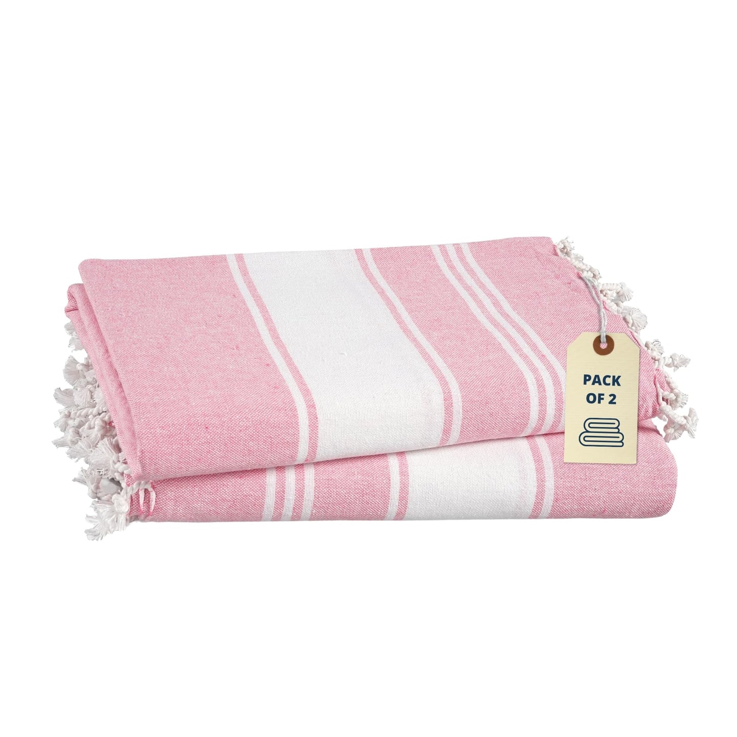 Lane Linen Beach Towels 6 Pack, Oversized Beach Towel, Pre-Washed Large Beach Towel, Stylish Pool Towels for Adults, Quick Dry Beach Towel, Lightweight Travel Towel, 39"x71" - Multi Colors