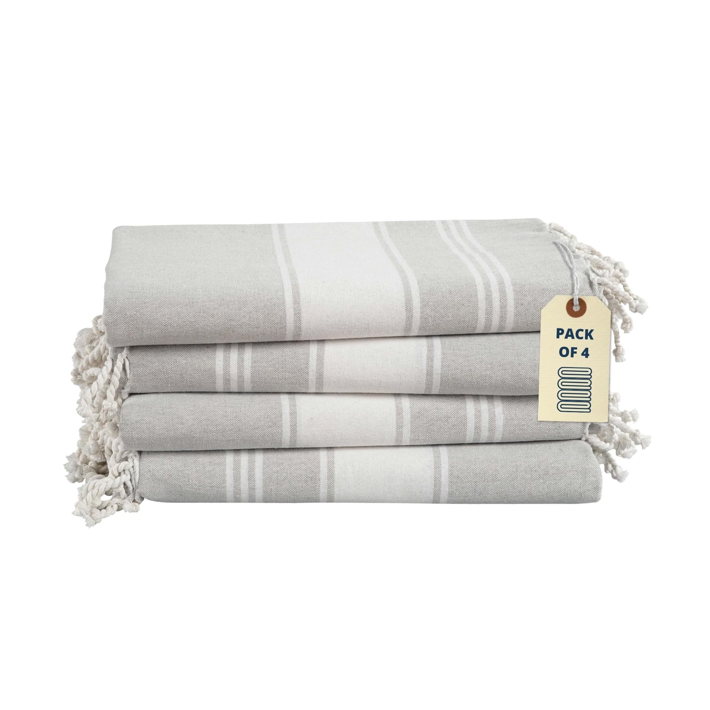 Lane Linen Beach Towels 6 Pack, Oversized Beach Towel, Pre-Washed Large Beach Towel, Stylish Pool Towels for Adults, Quick Dry Beach Towel, Lightweight Travel Towel, 39"x71" - Multi Colors