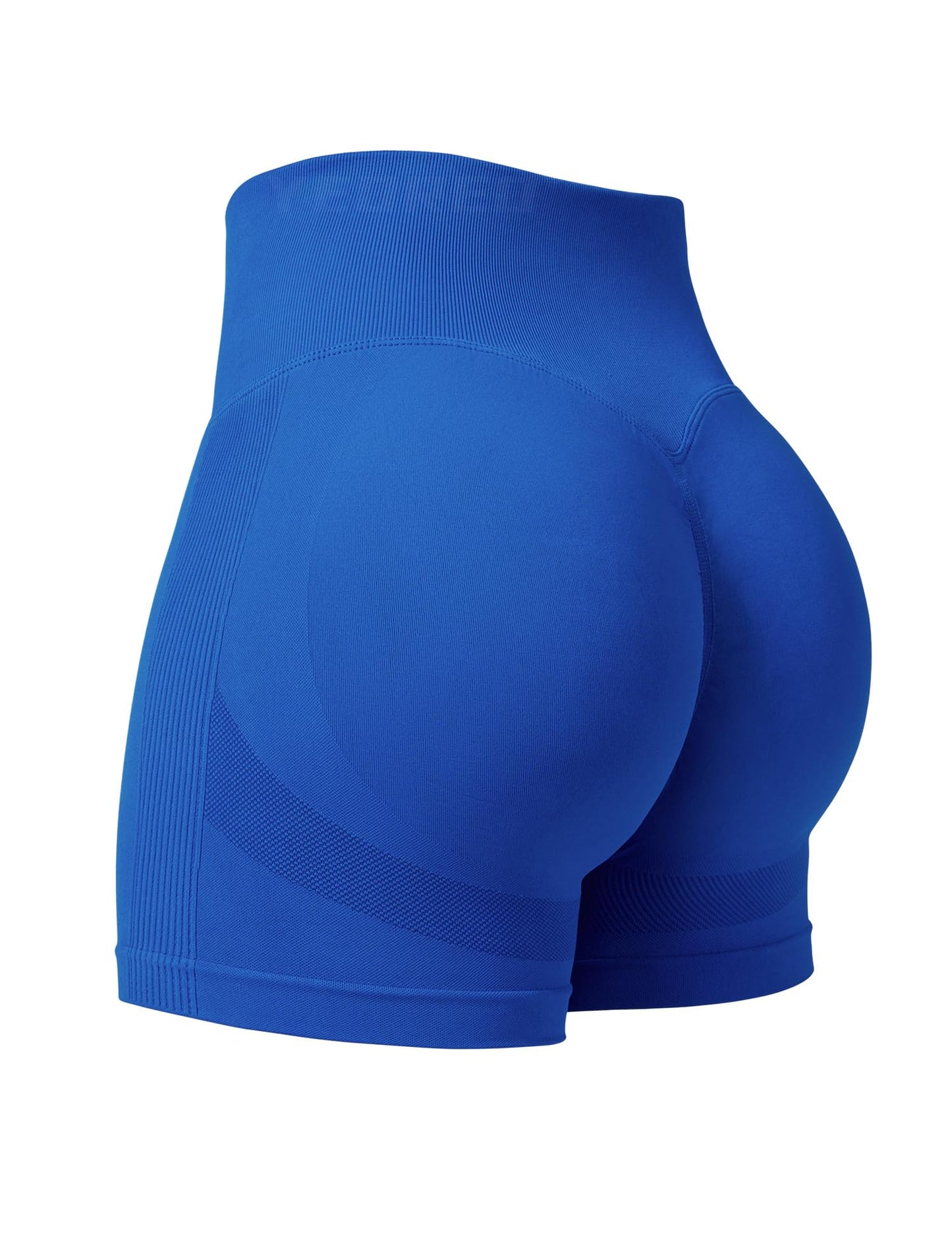 Professional Women Workout Shorts 3.6" Scrunch Shorts Seamless High Waisted Contour Gym Yoga Biker Shorts