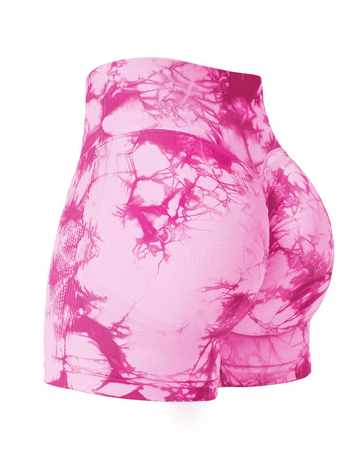 Professional Women Workout Shorts 3.6" Scrunch Shorts Seamless High Waisted Contour Gym Yoga Biker Shorts