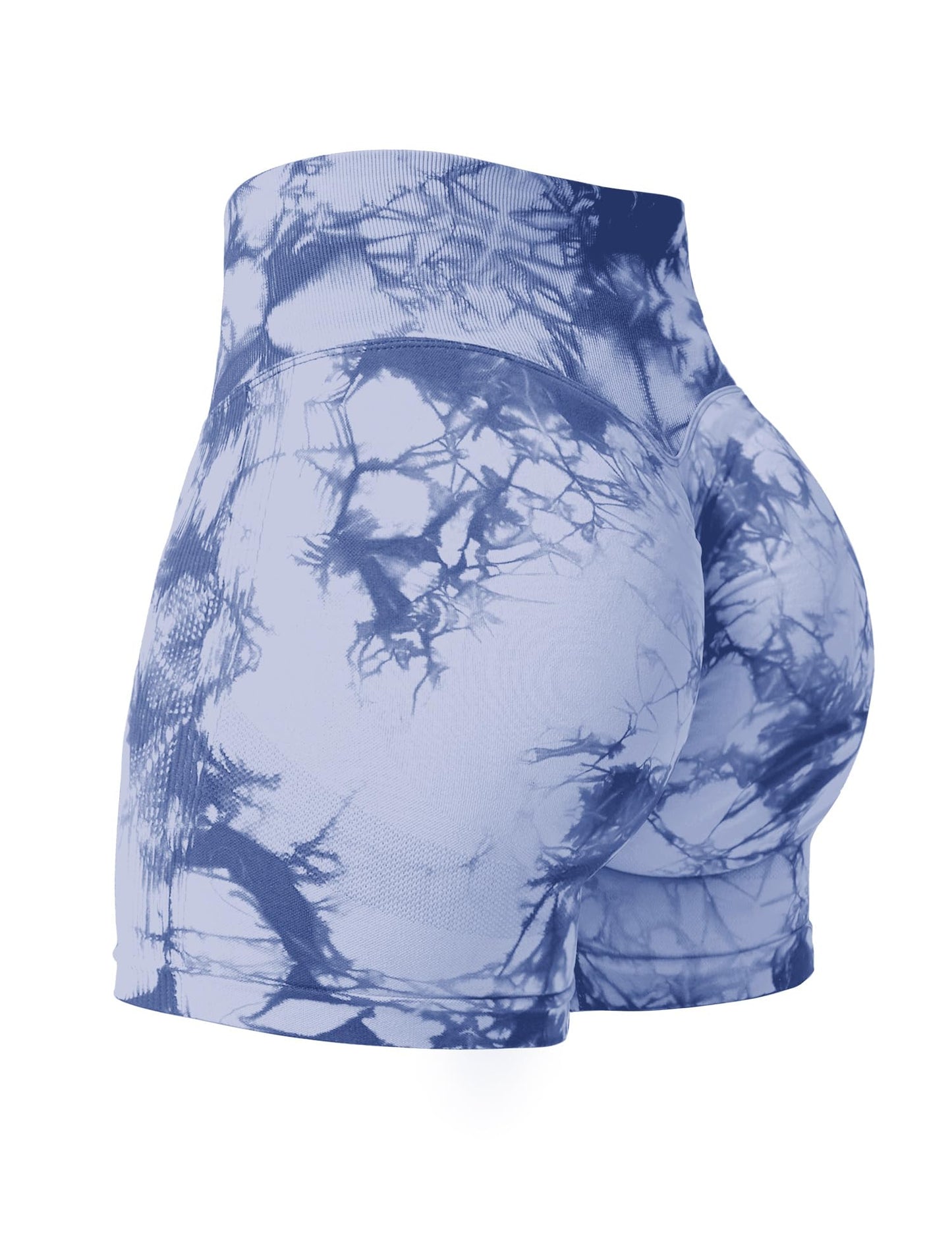 Professional Women Workout Shorts 3.6" Scrunch Shorts Seamless High Waisted Contour Gym Yoga Biker Shorts