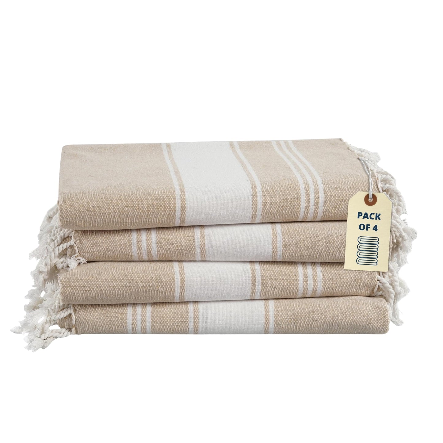 Lane Linen Beach Towels 6 Pack, Oversized Beach Towel, Pre-Washed Large Beach Towel, Stylish Pool Towels for Adults, Quick Dry Beach Towel, Lightweight Travel Towel, 39"x71" - Multi Colors