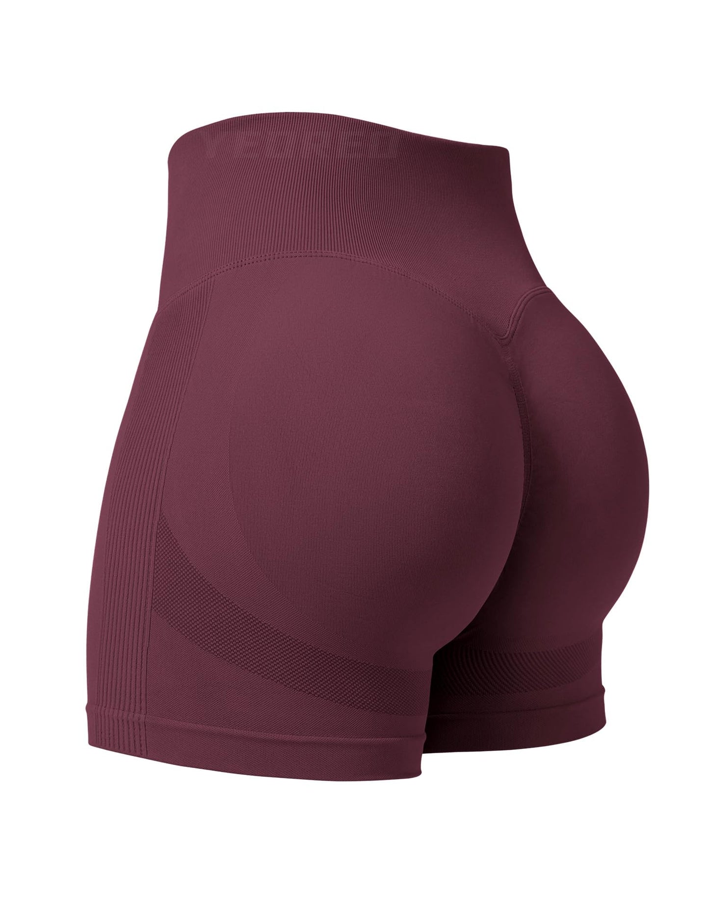 Professional Women Workout Shorts 3.6" Scrunch Shorts Seamless High Waisted Contour Gym Yoga Biker Shorts