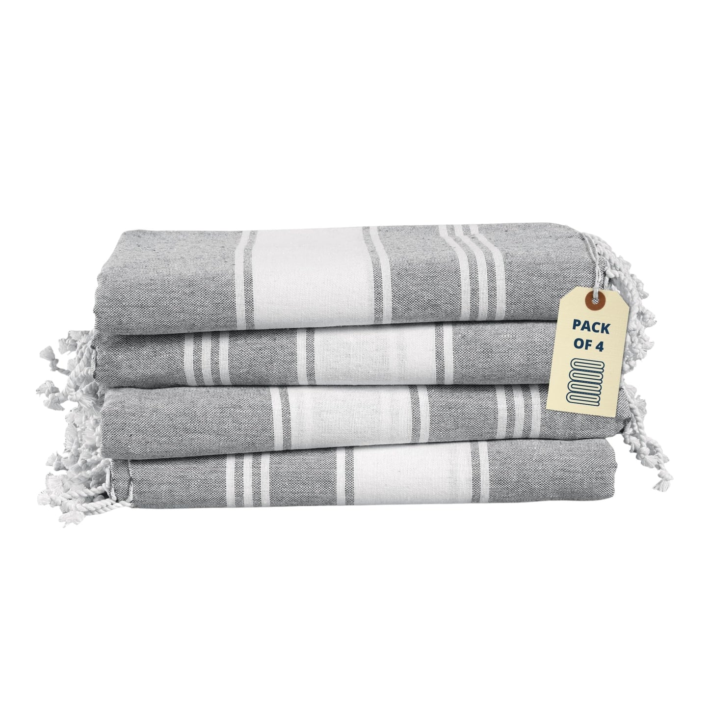 Lane Linen Beach Towels 6 Pack, Oversized Beach Towel, Pre-Washed Large Beach Towel, Stylish Pool Towels for Adults, Quick Dry Beach Towel, Lightweight Travel Towel, 39"x71" - Multi Colors