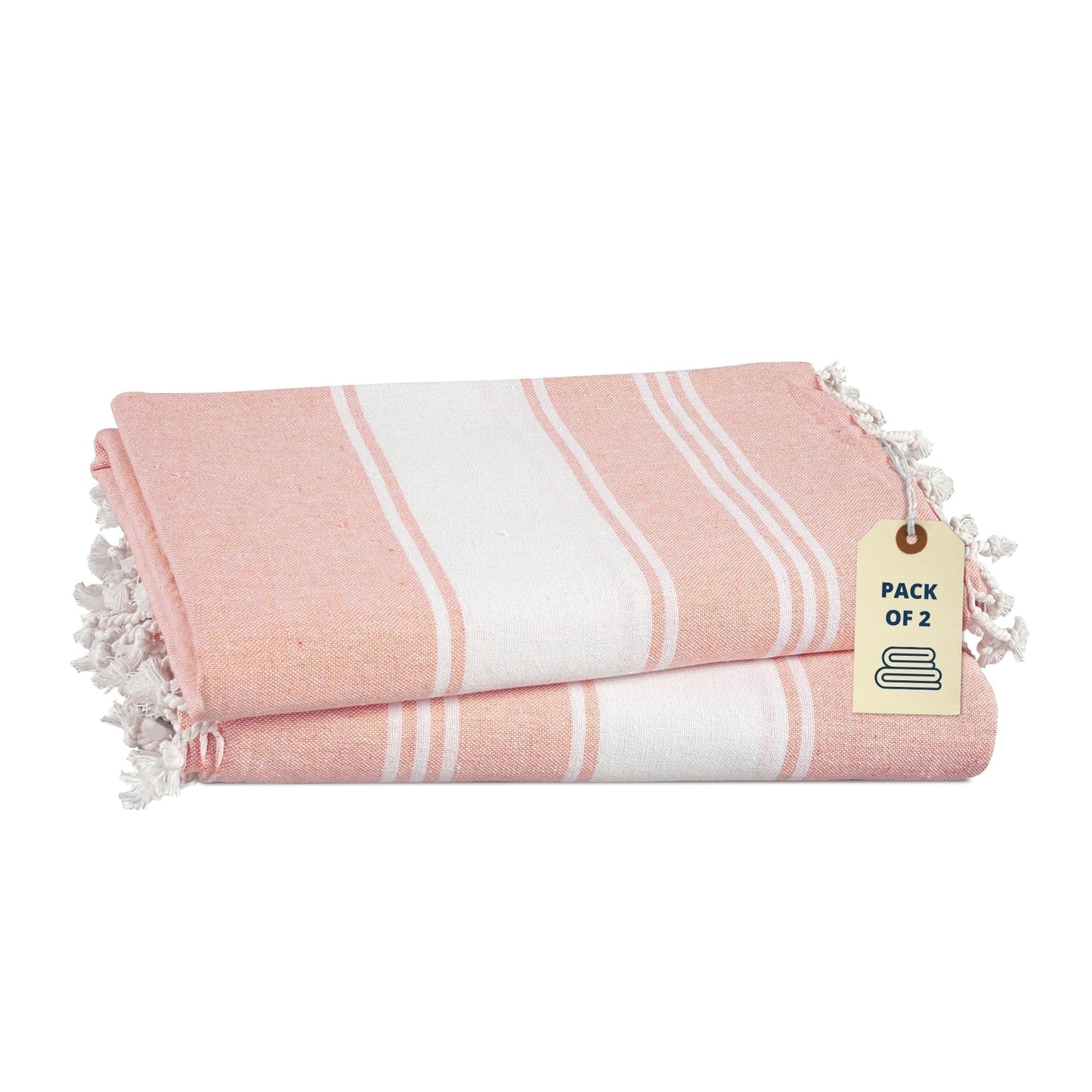 Lane Linen Beach Towels 6 Pack, Oversized Beach Towel, Pre-Washed Large Beach Towel, Stylish Pool Towels for Adults, Quick Dry Beach Towel, Lightweight Travel Towel, 39"x71" - Multi Colors