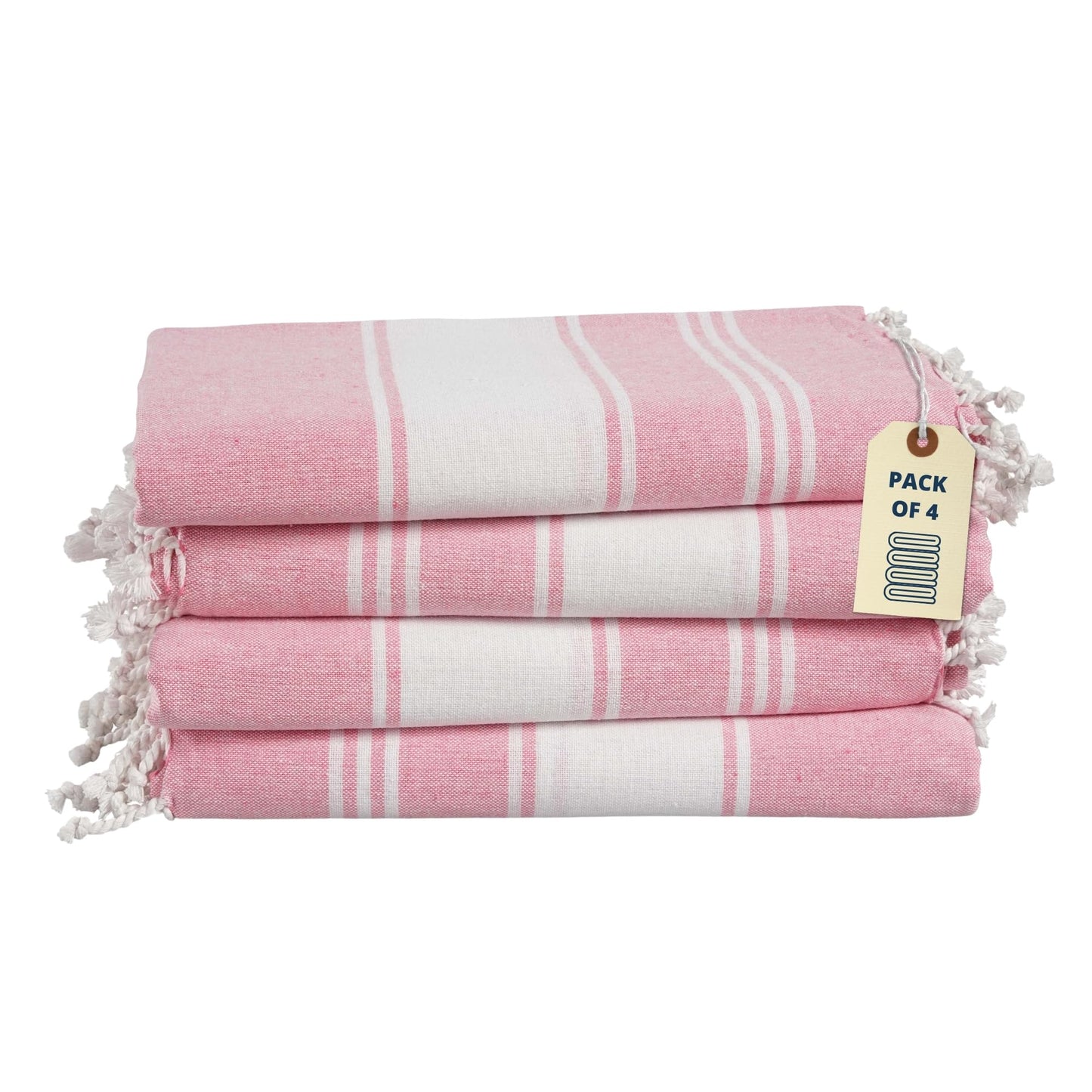 Lane Linen Beach Towels 6 Pack, Oversized Beach Towel, Pre-Washed Large Beach Towel, Stylish Pool Towels for Adults, Quick Dry Beach Towel, Lightweight Travel Towel, 39"x71" - Multi Colors