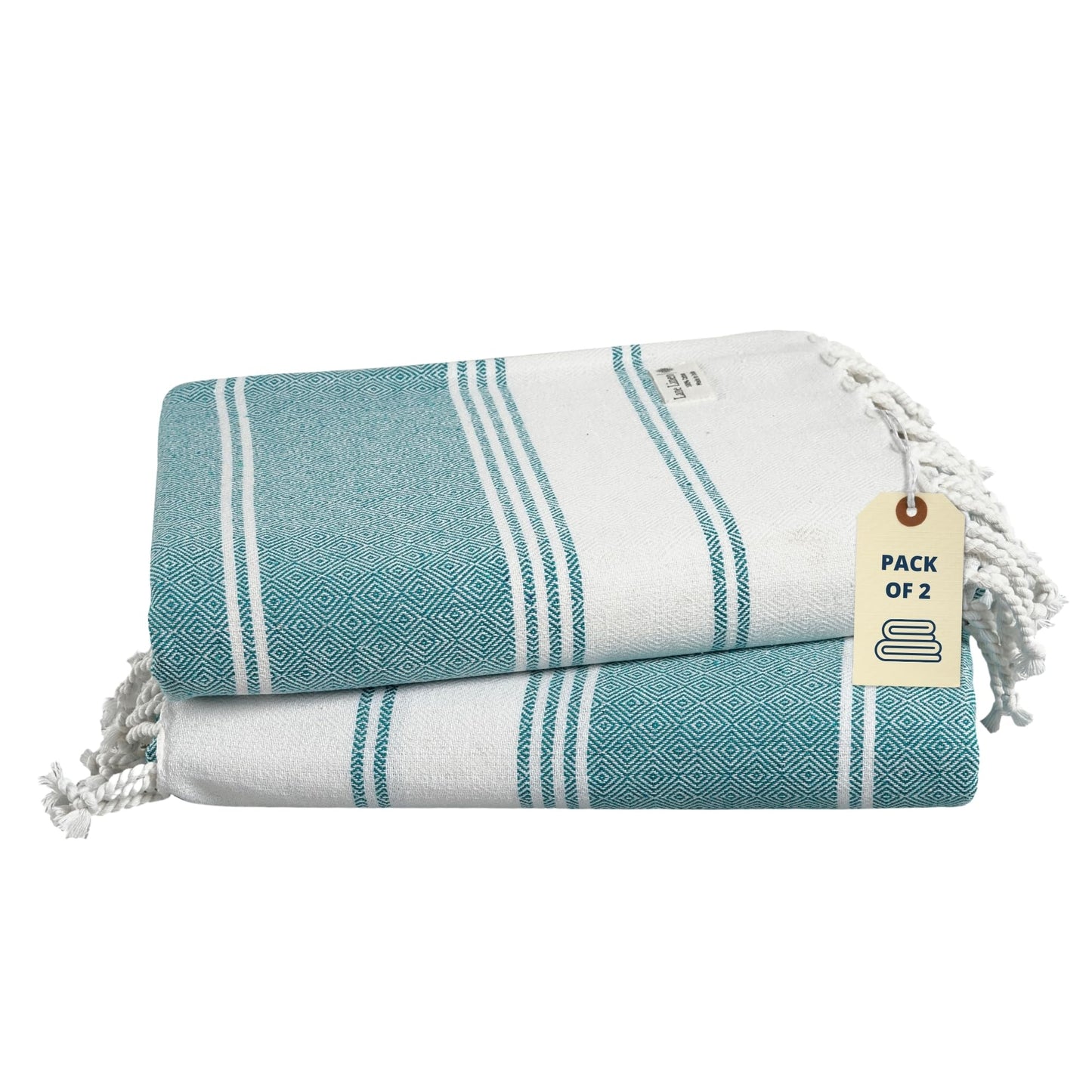 Lane Linen Beach Towels 6 Pack, Oversized Beach Towel, Pre-Washed Large Beach Towel, Stylish Pool Towels for Adults, Quick Dry Beach Towel, Lightweight Travel Towel, 39"x71" - Multi Colors