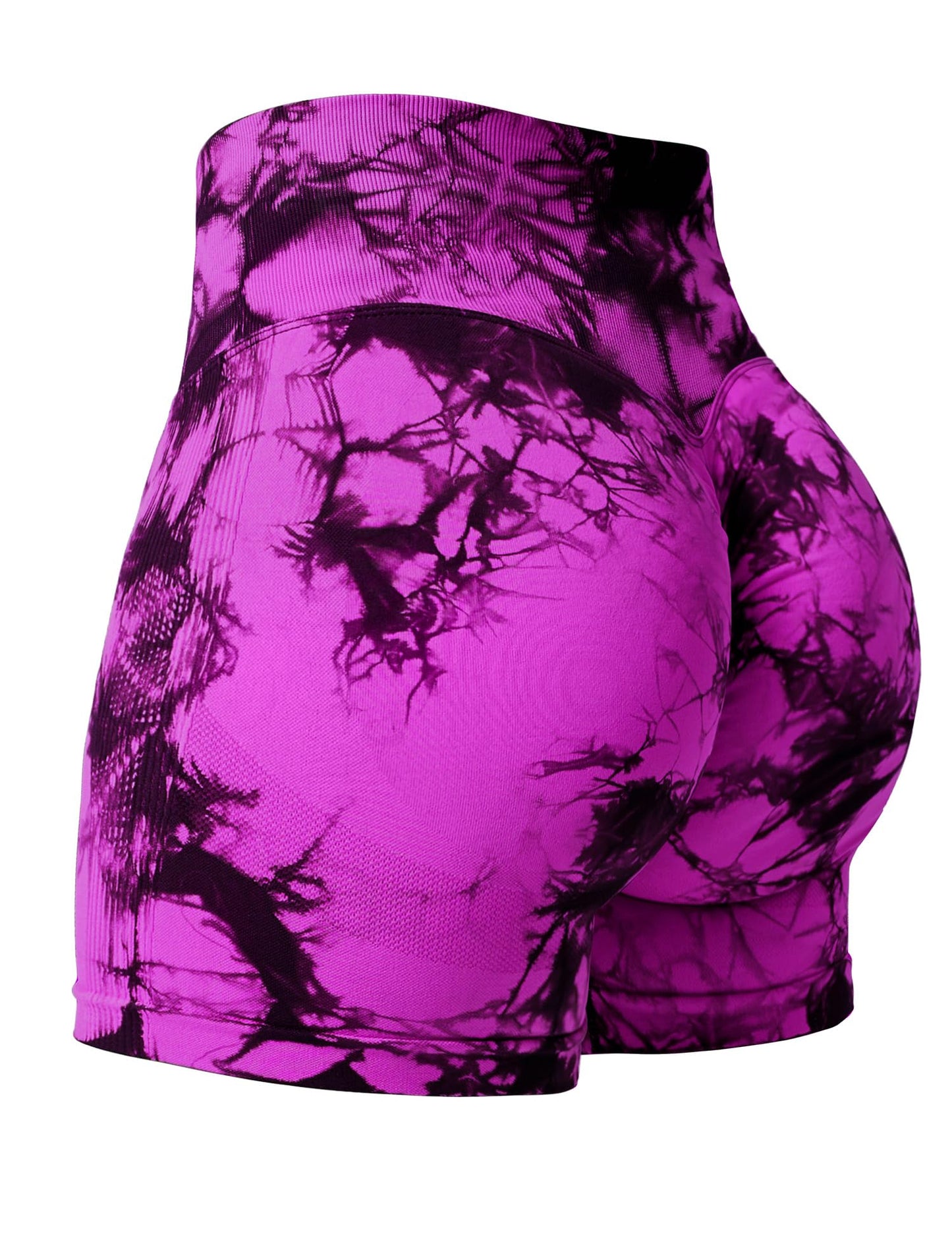 Professional Women Workout Shorts 3.6" Scrunch Shorts Seamless High Waisted Contour Gym Yoga Biker Shorts