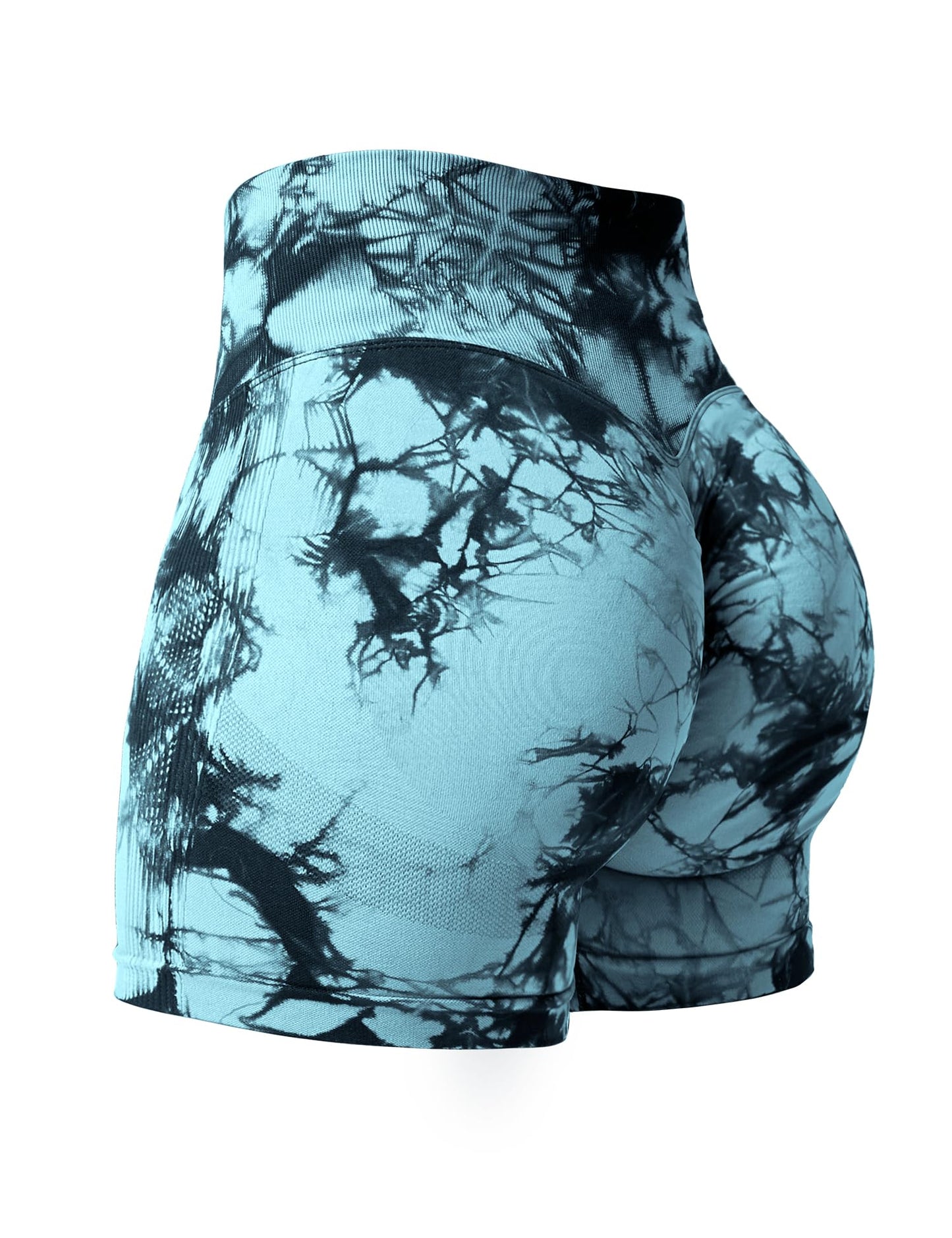 Professional Women Workout Shorts 3.6" Scrunch Shorts Seamless High Waisted Contour Gym Yoga Biker Shorts