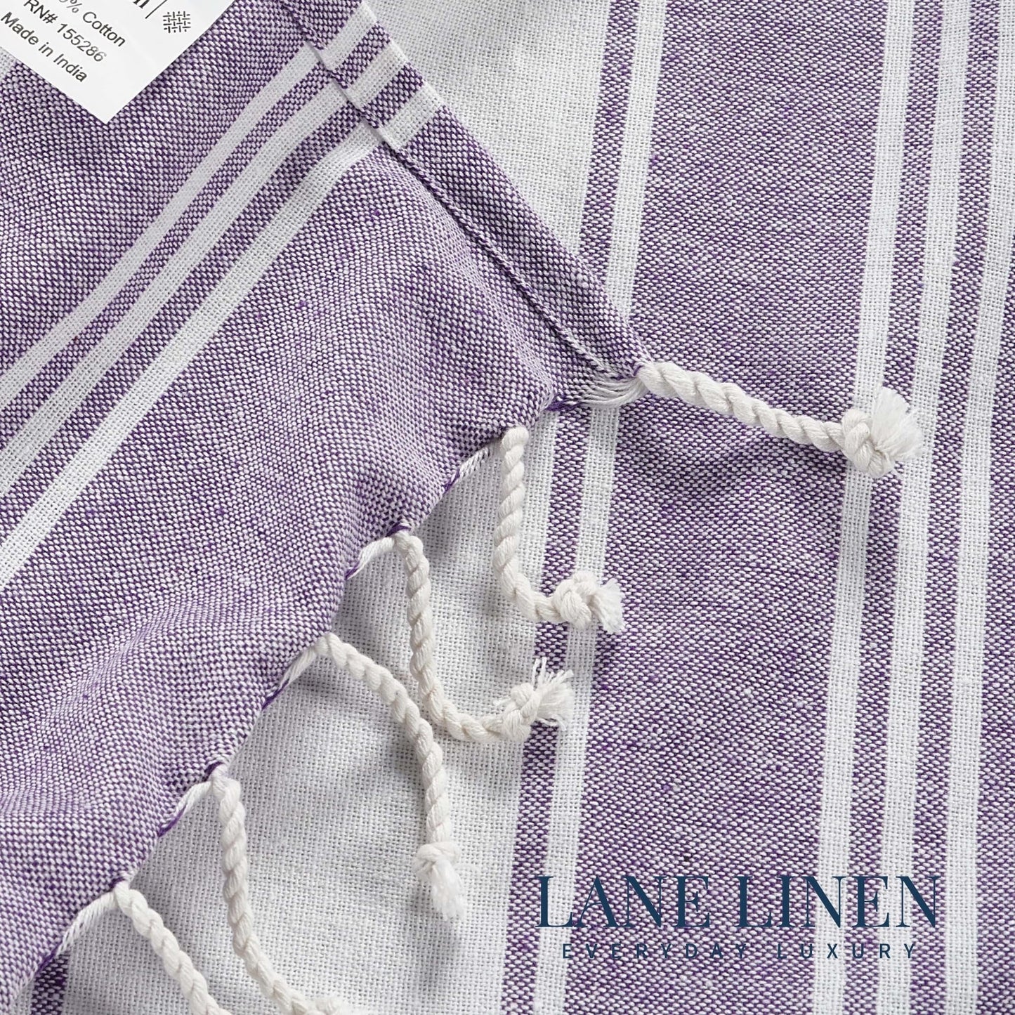 Lane Linen Beach Towels 6 Pack, Oversized Beach Towel, Pre-Washed Large Beach Towel, Stylish Pool Towels for Adults, Quick Dry Beach Towel, Lightweight Travel Towel, 39"x71" - Multi Colors