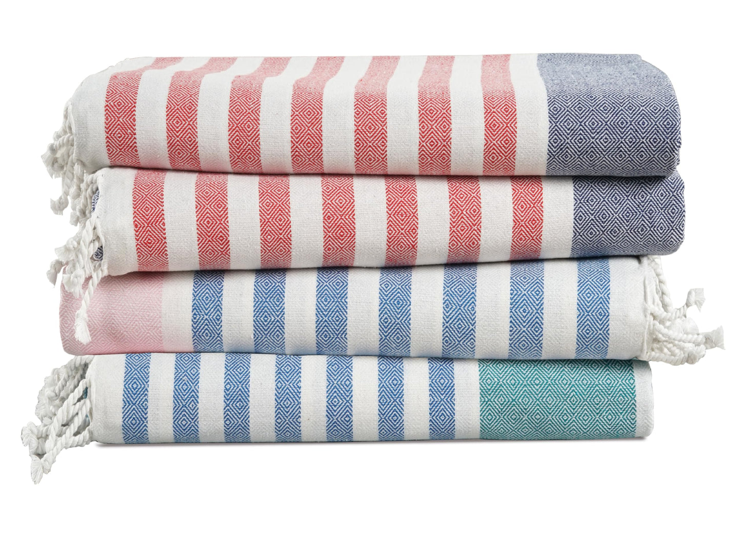 Lane Linen Beach Towels 6 Pack, Oversized Beach Towel, Pre-Washed Large Beach Towel, Stylish Pool Towels for Adults, Quick Dry Beach Towel, Lightweight Travel Towel, 39"x71" - Multi Colors