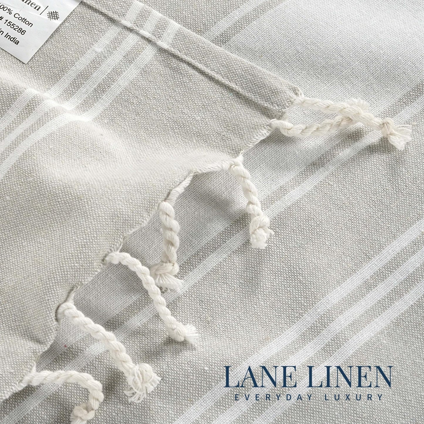 Lane Linen Beach Towels 6 Pack, Oversized Beach Towel, Pre-Washed Large Beach Towel, Stylish Pool Towels for Adults, Quick Dry Beach Towel, Lightweight Travel Towel, 39"x71" - Multi Colors