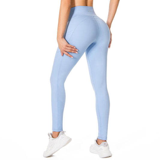 GymCope Leggings for Women with Tummy Control, 3 Pockets Yoga Pants, Non-See-Through Fabric for Yoga, Running, Gym