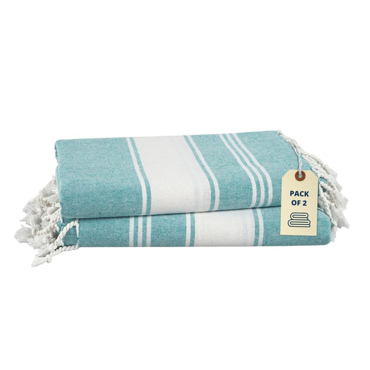 Lane Linen Beach Towels 6 Pack, Oversized Beach Towel, Pre-Washed Large Beach Towel, Stylish Pool Towels for Adults, Quick Dry Beach Towel, Lightweight Travel Towel, 39"x71" - Multi Colors